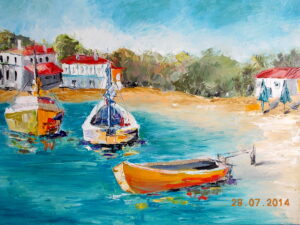 Ouropoulys, in port...