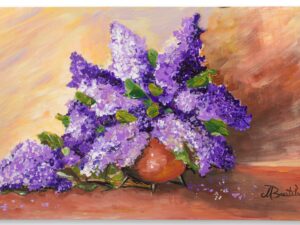 Liliac - natură statică